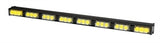 Whelen Eight Light Array TIR3 Traffic Advisor (Amber) with Amber Flashing Ends