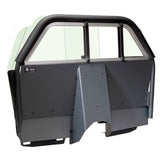 Setina 10-S Recessed Sliding Panel Partition, Coated Polymer with Expanded Metal Cover for 2012+ Ford Police Interceptor Utility Vehicle